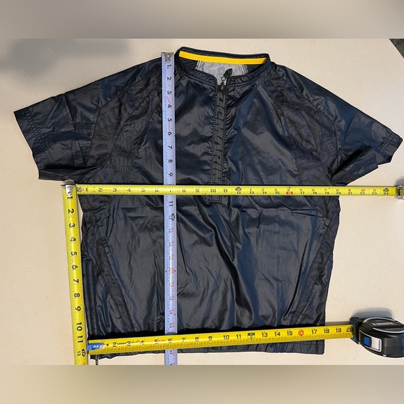 DeMarini 1/4 Zip Black Wind & Rain Batting Practice Short Sleeve |Unisex Small - Picture 10 of 16